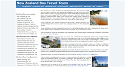 Desktop Screenshot of newzealandbusvacations.com